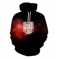 ATTACK ON TITAN ANIME 3D HOODIE