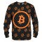 CRYPTOCURRENCY BITCOIN MIX SERIES - LONG SLEEVE 3D STREET WEAR SWEATER