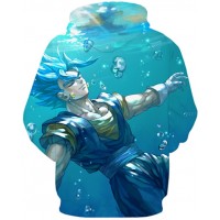 DRAGON BALL DROWNING IN WATER 3D HOODIE