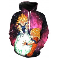 DRAGON BALL SPACE FIGHT 3D HOODIE