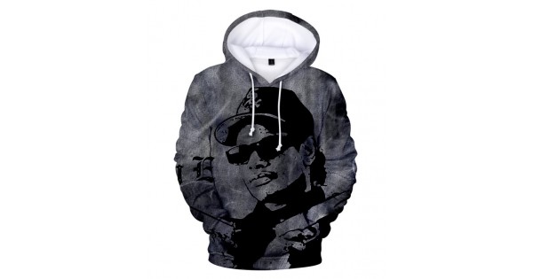 EAZY E WEST COAST COMPTON - 3D HOODIE - by www.wesellanything.co