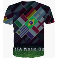 FIFA WORLD CUP SOCCER FEVER - 3D STREET WEAR TSHIRT