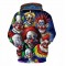 HALLOWEEN KILLER KLOWNS FROM OUTER SPACE 3D HOODIE