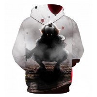 HALLOWEEN SCARE IT PENNYWISE CLOWN - 3D HOODIE