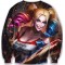 HARLEY QUINN SUICIDE SQUAD ANIME - LONG SLEEVE 3D STREET WEAR SWEATER
