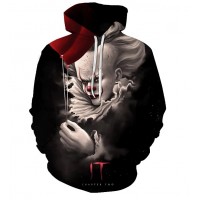 IT PENNYWISE CLOWN SCARY HALLOWEEN - 3D HOODIE