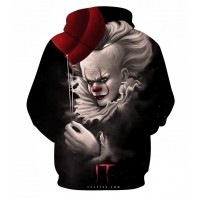 IT PENNYWISE CLOWN SCARY HALLOWEEN - 3D HOODIE