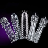 Men's Penis Covers 5 Pieces Sex Finger Cock Ring Products Set Sex Toy