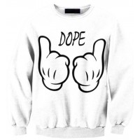 MICKEY MOUSE DOPE FINGERS 3D SWEATER