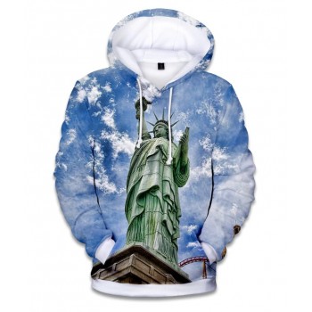 NEW YORK CITY STATUE OF LIBERTY PULLOVER HOODIE