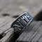 ODIN RUNES STAINLESS STEEL RING
