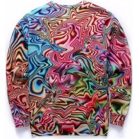 PSYCHEDELIC LSD TRIP CAT 3D SWEATER
