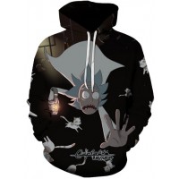 RICK AND MORTY FALL OUT 3D HOODIE