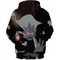 RICK AND MORTY FALL OUT 3D HOODIE