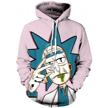 RICK AND MORTY GHETTO TRIP 3D HOODIE