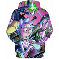 RICK AND MORTY HOTLINE BLING 3D HOODIE