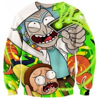 RICK AND MORTY LASER BEAM 3D SWEATER