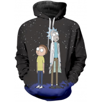 RICK AND MORTY LOST IN OUTER SPACE 3D HOODIE