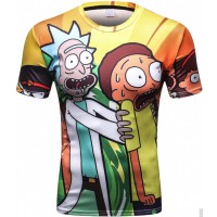 RICK AND MORTY NERVOUS 3D TSHIRT