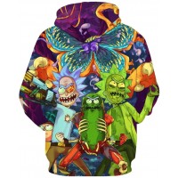 RICK AND MORTY PICKLE RICK 3D HOODIE