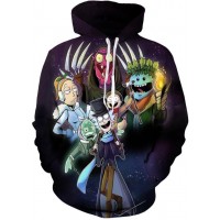 RICK AND MORTY SPACE MONSTER 3D HOODIE