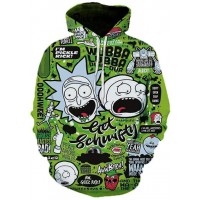 RICK AND MORTY WUBBA LUBBA DUB-DUB 3D HOODIE