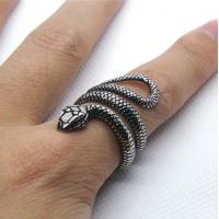SERPENT STAINLESS STEEL RING