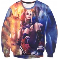 SEXY HARLEY QUINN SUICIDE SQUAD 3D SWEATER