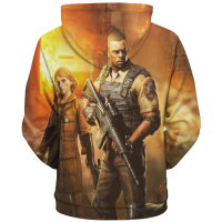 STATE OF SURVIVAL MADDIE AND MIKE 3D HOODIE