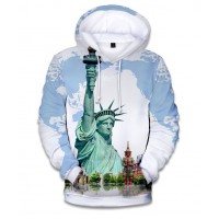 STATUE OF LIBERTY NEW YORK PULLOVER HOODIE