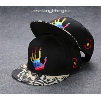 THE COLORFUL HAND SNAPBACK CAP 