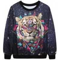 TIGER SPACE HIGH 3D SWEATER