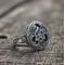 TRINITY KNOT STAINLESS STEEL RING