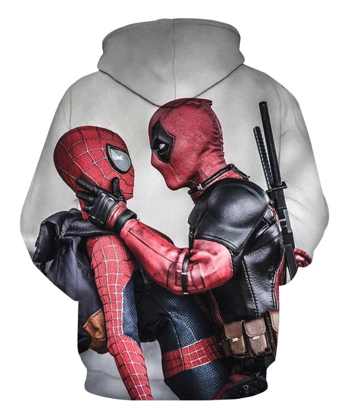 Classic Anime Super Hero Deadpool Hoodies Women Men 3D Print Sweatshirt Pullover