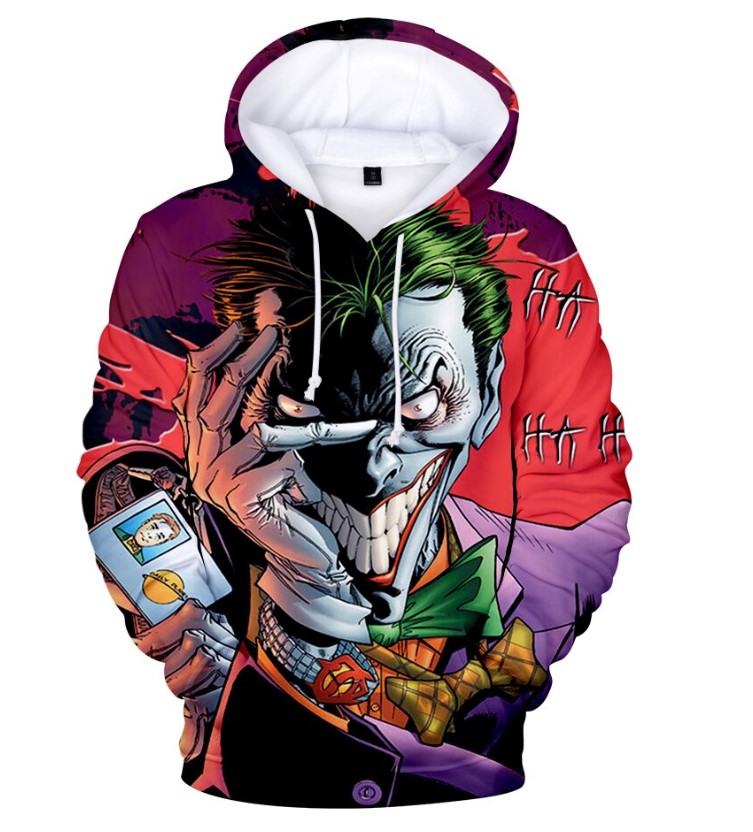 JOKER SUICIDE SQUAD - 3D HOODIE - by www.wesellanything.co