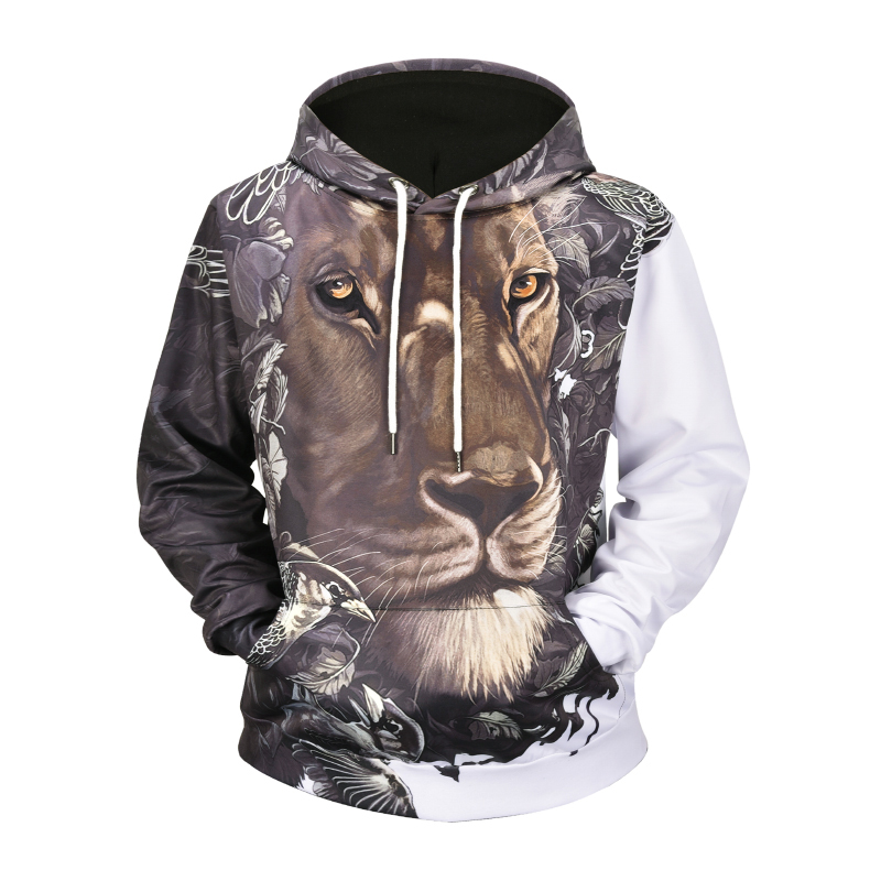 LION KING - 3D HOODIE - by www.wesellanything.co