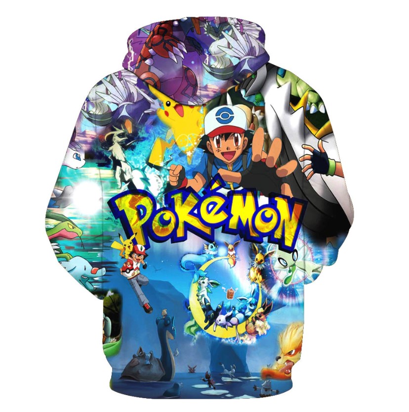 POKEMON MIX SERIES - 3D HOODIE - by www.wesellanything.co