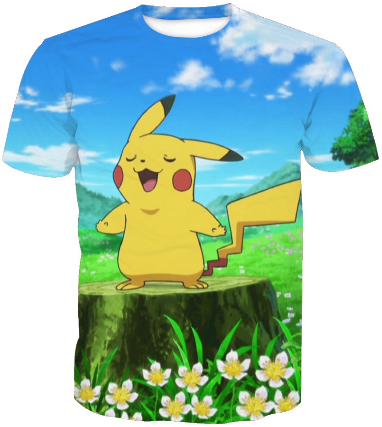 Details about   Pokemon Short Sleeve T Shirt/ Pikachu