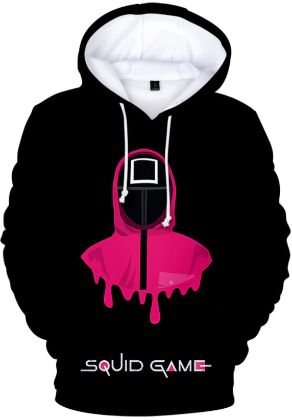 Hoodie PNG Transparent, Proplayer Pink Character With Hoodie, Squid Game,  Netflix, Character PNG Image For Free Download