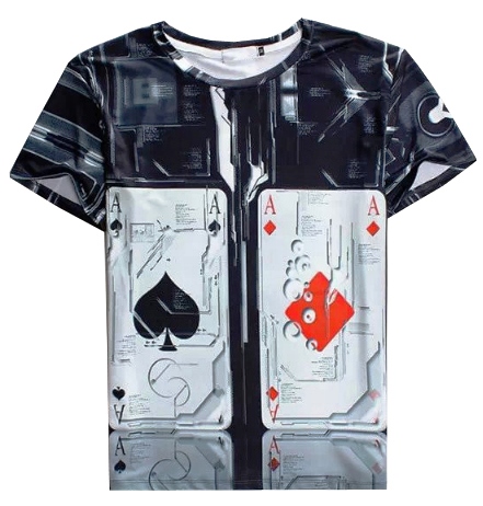 THAT ACE CARDS - 3D STREET WEAR TSHIRT - by www.wesellanything.co